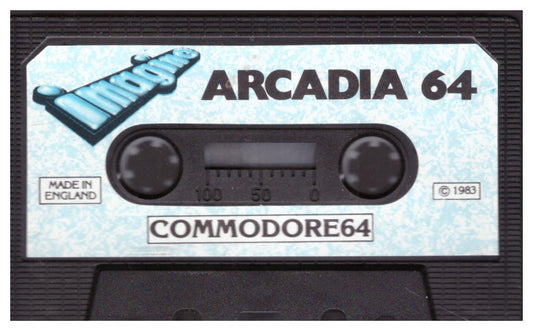 Arcadia Tape Only for Commodore 64 by Imagine
