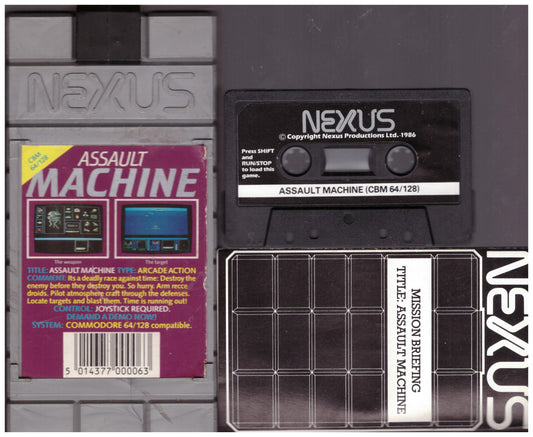 Assault Machine for Commodore 64 from Nexus