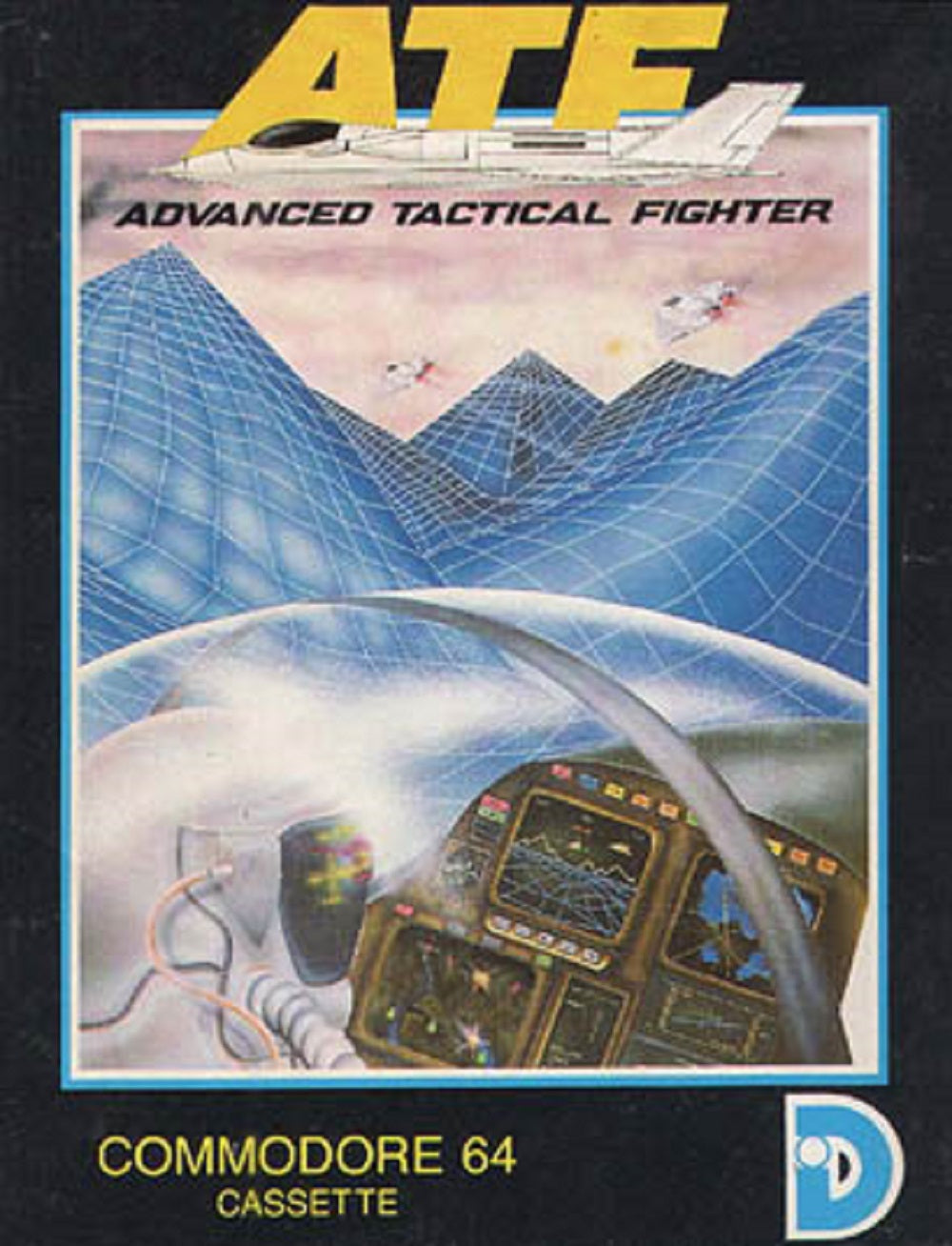 ATF: Advanced Tactical Fighter for Commodore 64 from Digital Integration