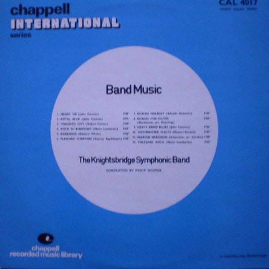 Band Music by The Knightsbridge Symphonic Band from Chappell Recorded Music Library (CAL 4017)