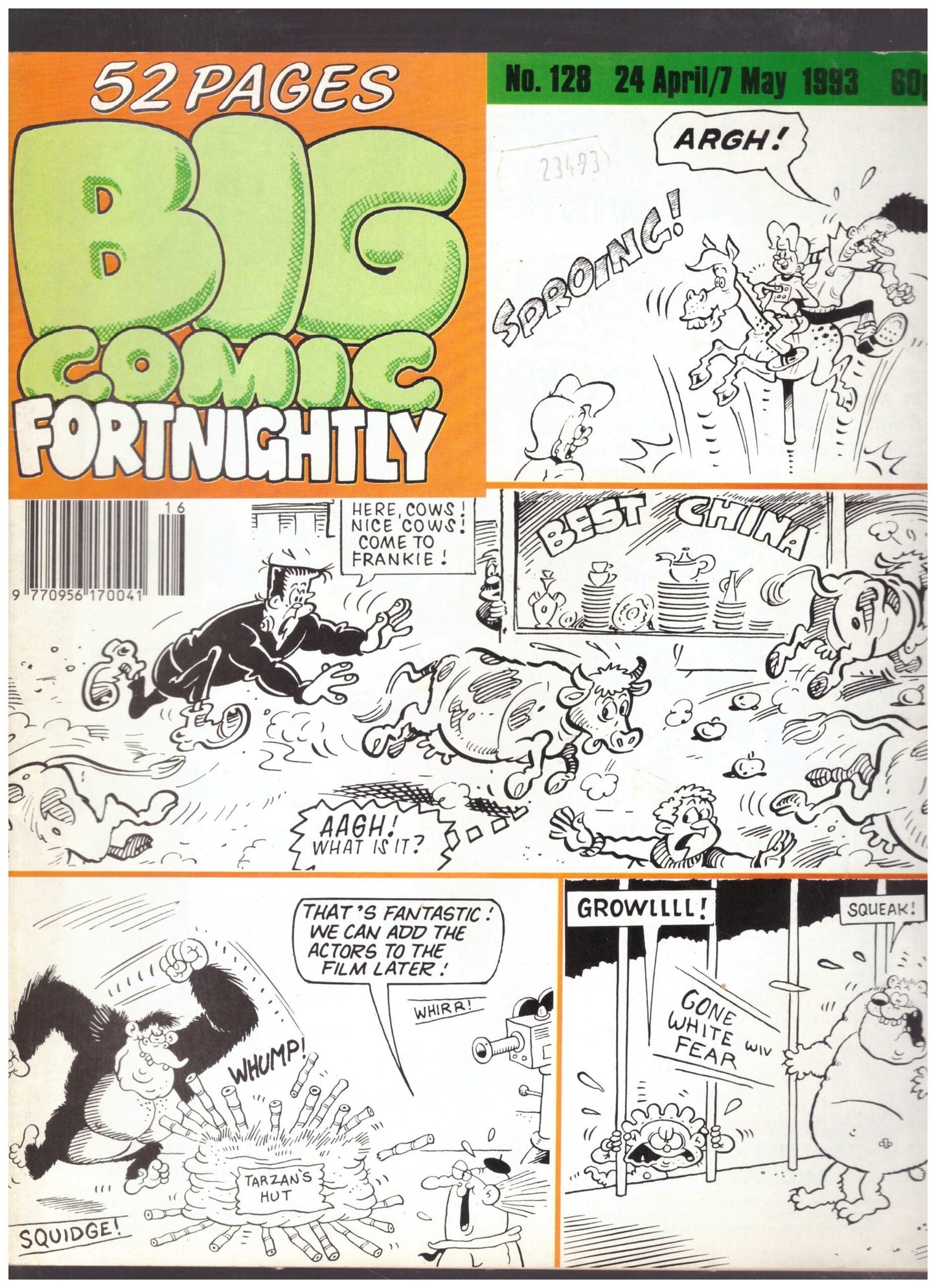 Big Comic Fortnightly No 128 from Fleetway Editions