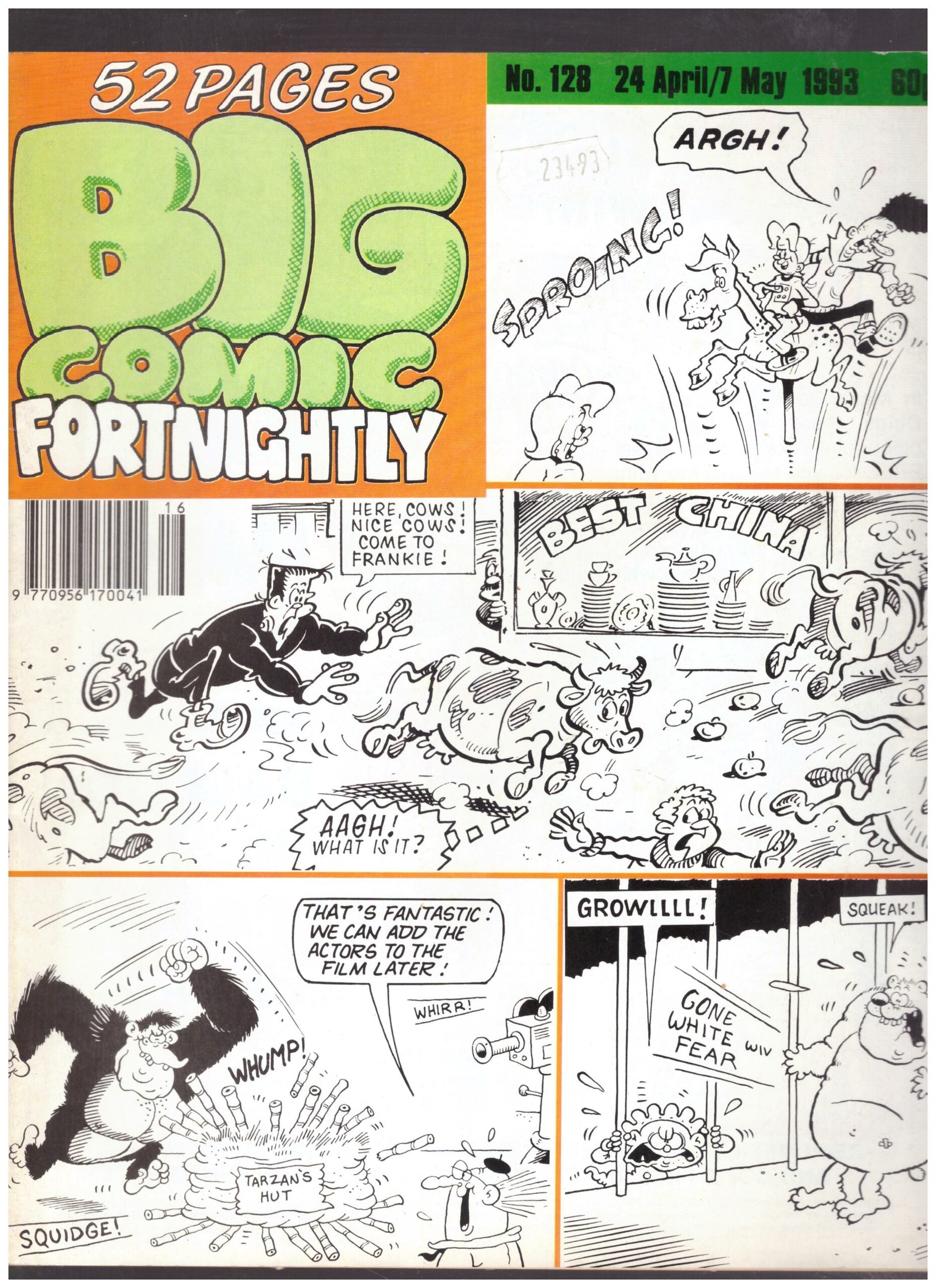 Big Comic Fortnightly No 128 from Fleetway Editions