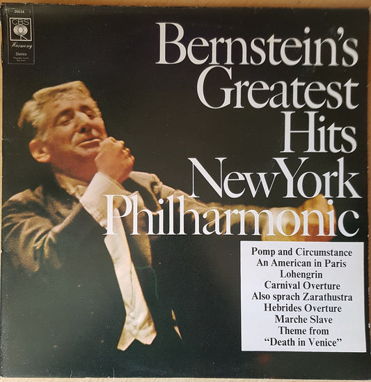 Bernstein's Greatest Hits by New York Philharmonic from CBS Harmony (30034)
