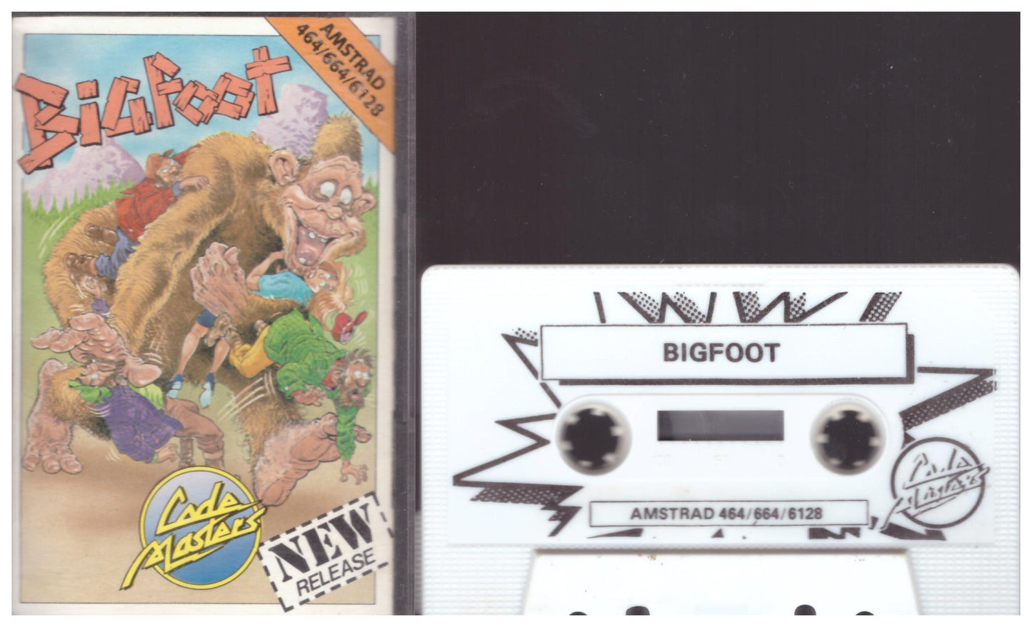 Bigfoot for Amstrad CPC from Codemasters (3125)