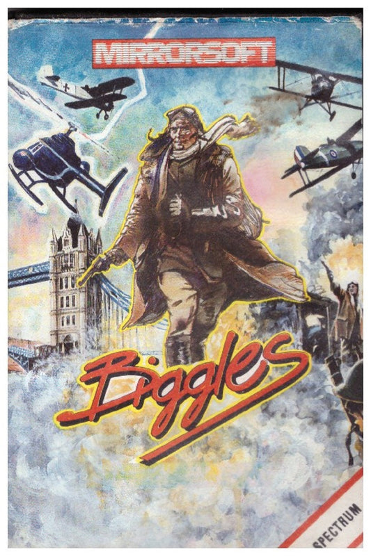 Biggles ZX Spectrum game from Mirrorsoft