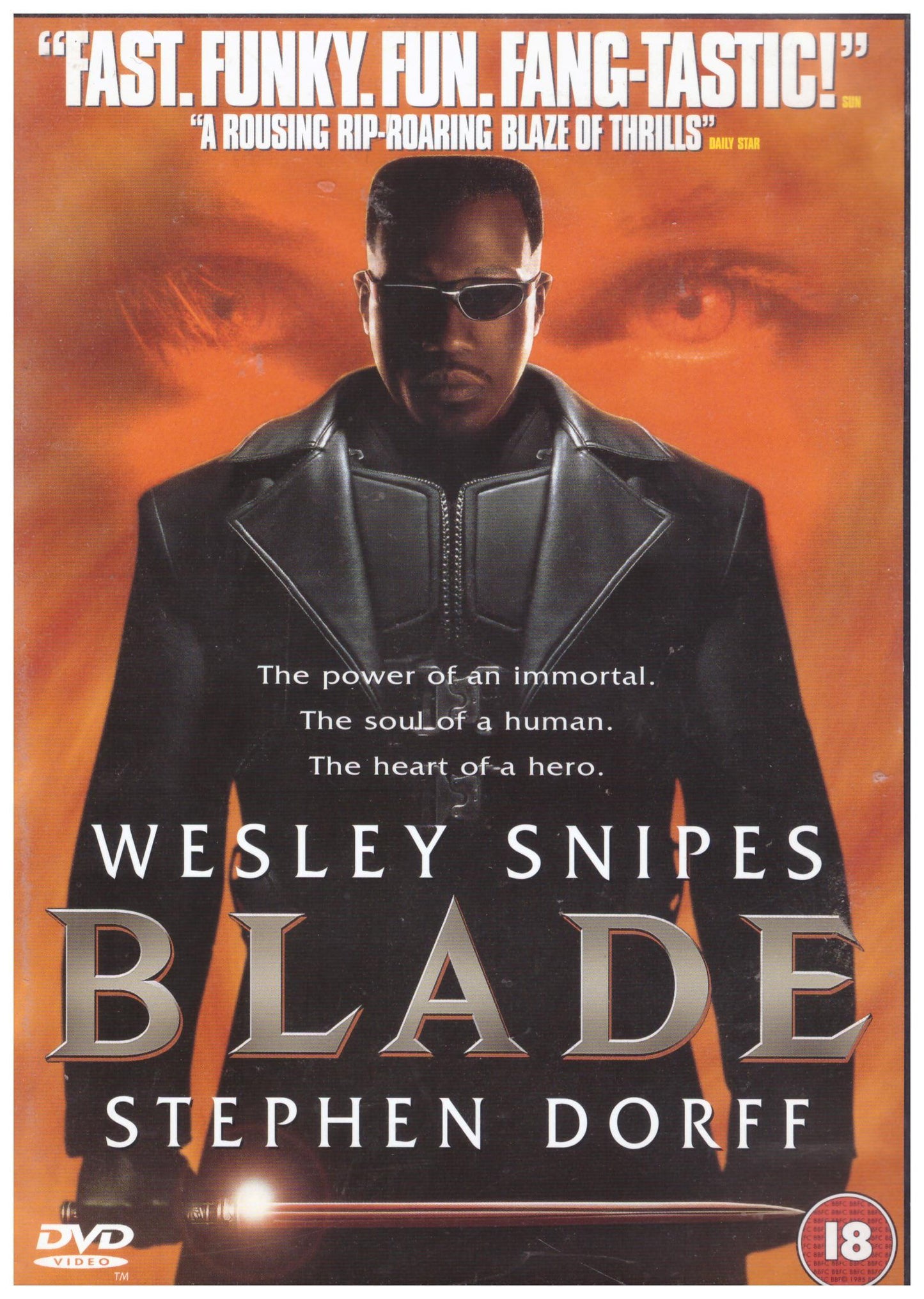 Blade DVD from Entertainment In Video (EDV 9012)