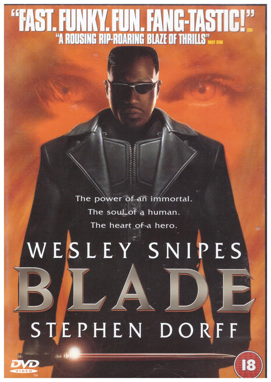 Blade DVD from Entertainment In Video (EDV 9012)