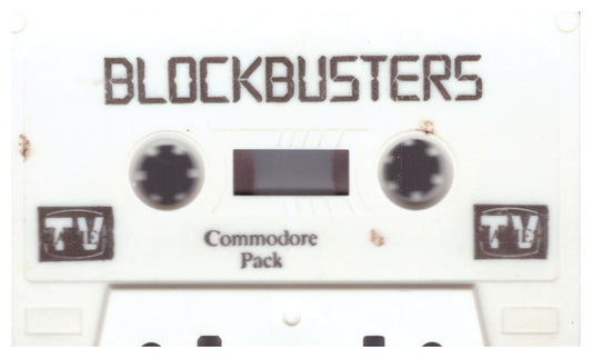 Blockbusters Tape Only for Commodore 64 from TV Games