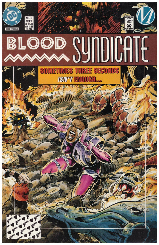 Blood Syndicate #6 Sep 93 from DC Comics