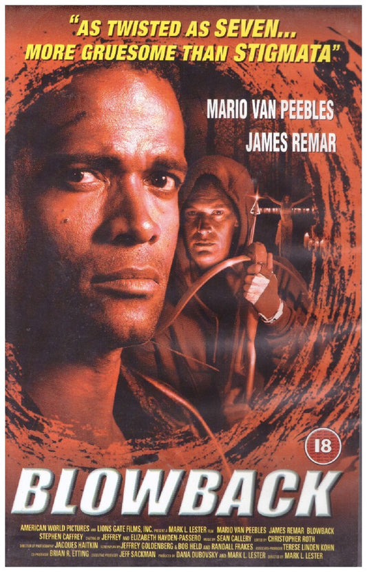Blowback VHS from High Fliers Video Distribution (HFV 8461)