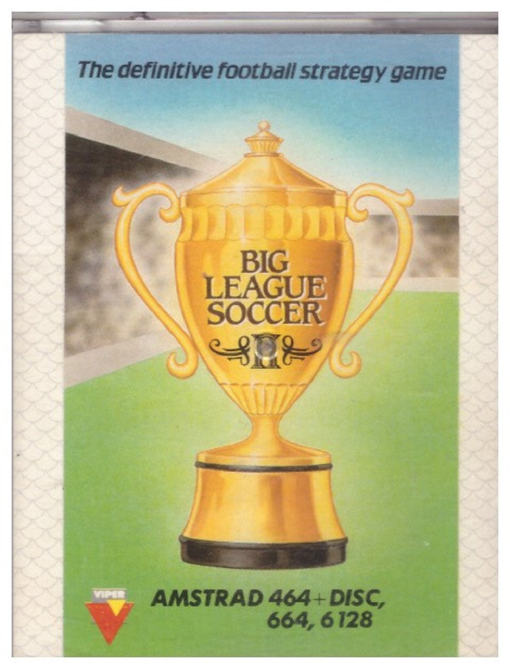 Big League Soccer II for Amstrad CPC from Viper Software on Disk