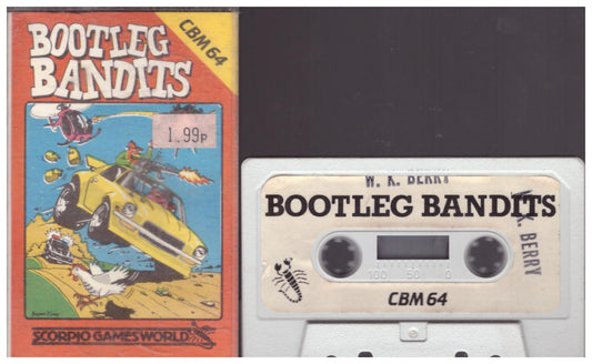 Bootleg Bandits for Commodore 64 from Scorpio Gamesworld