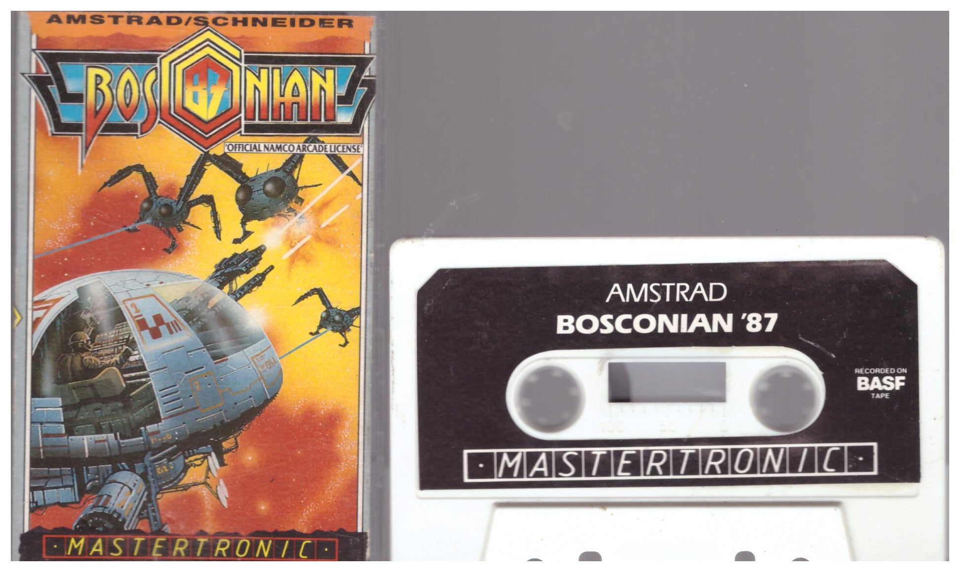 Bosconian 87 for Amstrad CPC from Mastertronic