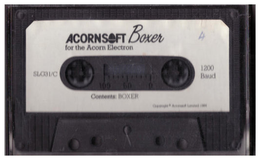 Boxer retro game for Acorn Electron by Acornsoft