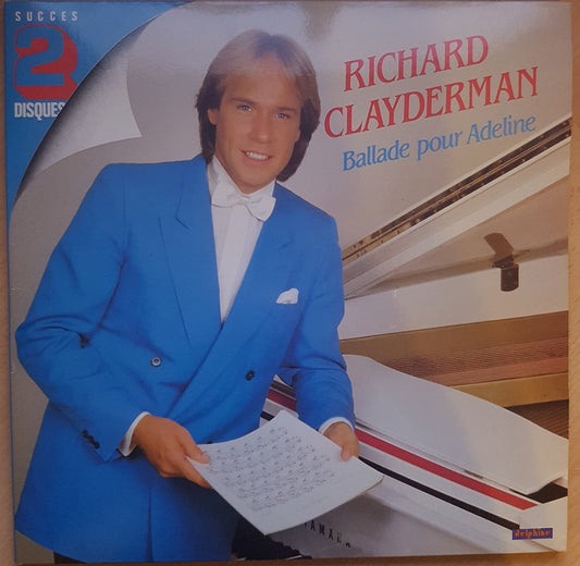Richard Clayderman Ballade Pour Adeline Original Delphine Vinyl Record