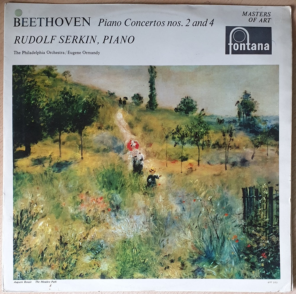 Beethoven Piano Concertos Nos. 2 And 4 from Fontana (EFL 2506)