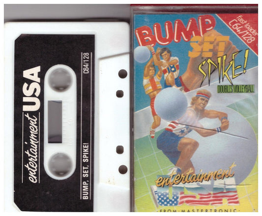 Bump Set Spike! for Commodore 64 from Entertainment USA/Mastertronic (USA 0110)