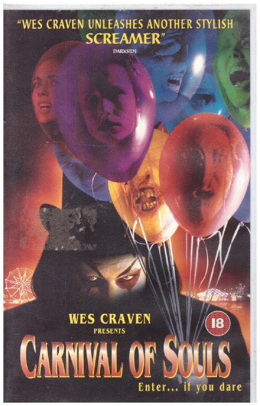 Carnival Of Souls VHS from High Fliers Video Distribution (HFV 8419)