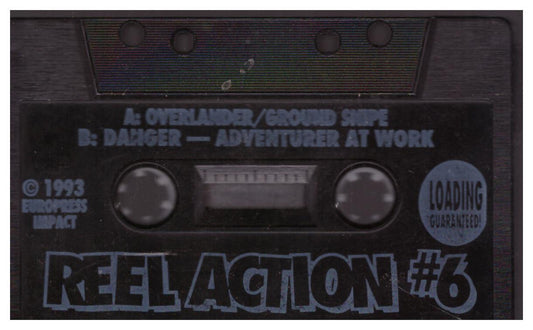 Commodore Force Reel Action 6 1993 Covertape for Commodore 64