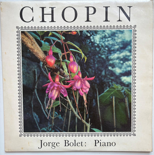 Chopin – Jorge Bolet LP – World Record Club TP 149 – UK Classical Vinyl – 33⅓ RPM