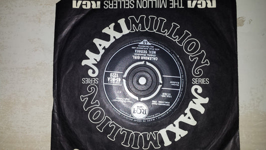 7" 45RPM Calendar Girl/The Same Old Fool by Neil Sedaka from RCA