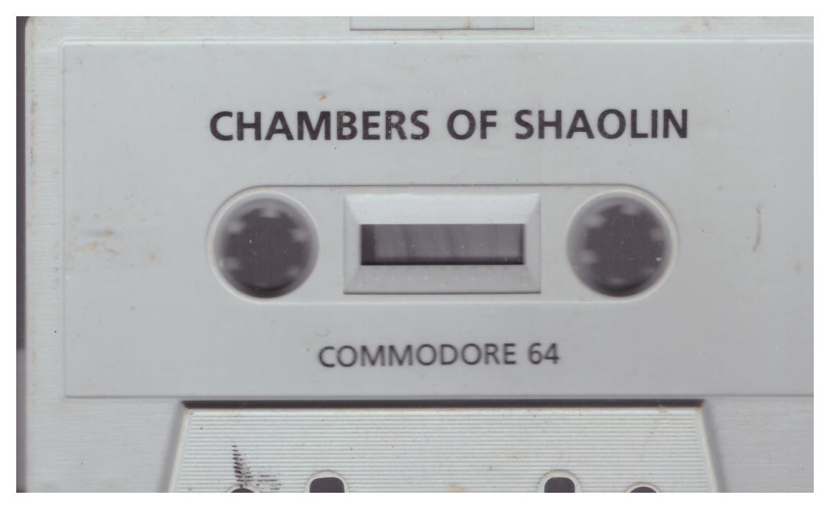 Chambers Of Shaolin Tape Only for Commodore 64 from Grandslam