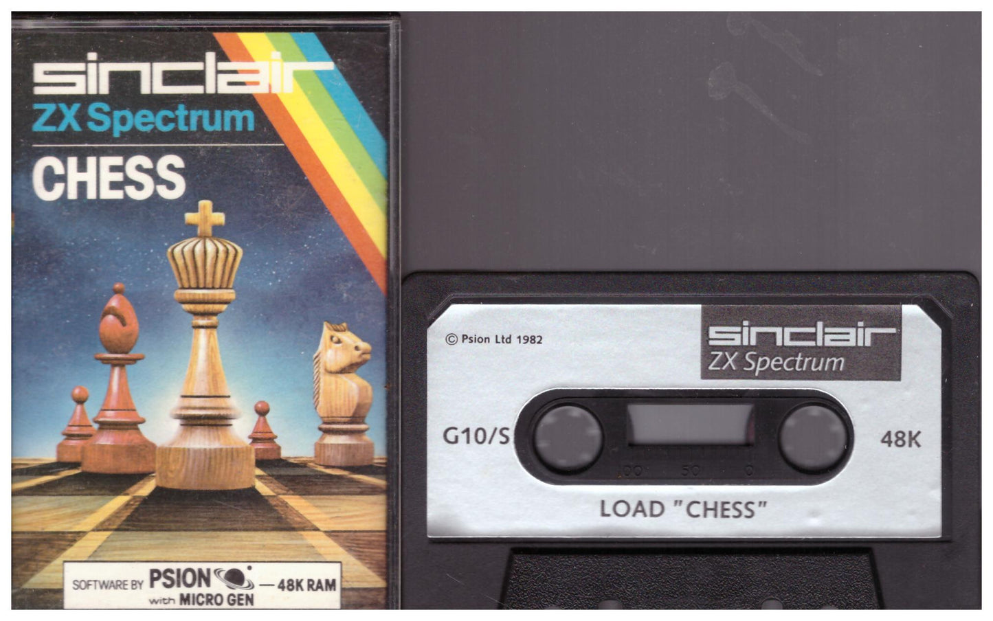 Chess ZX Spectrum retro video game from Sinclair