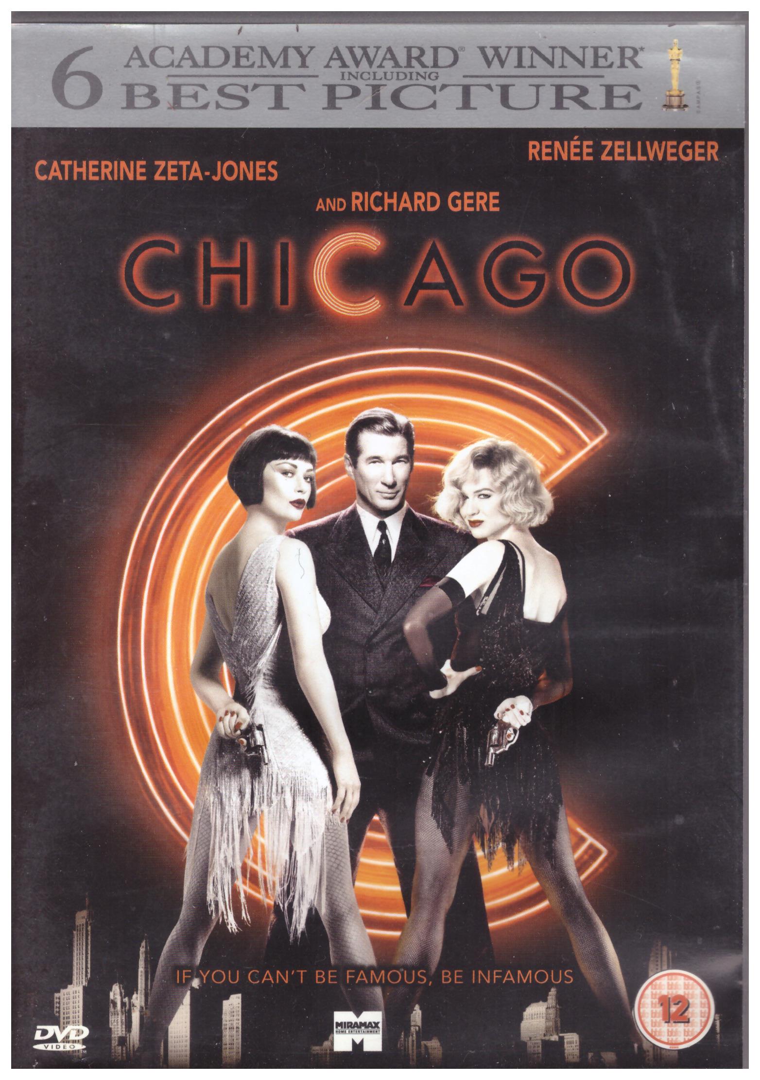 Chicago on DVD from Buena Vista Home Entertainment (Z1 D888758)