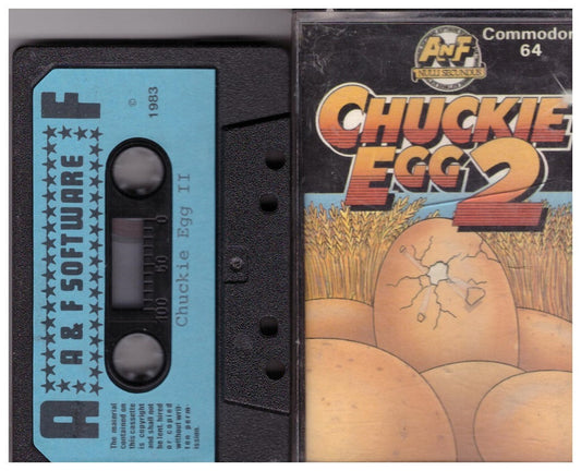 Chuckie Egg II for Commodore 64 from A'n'F Software