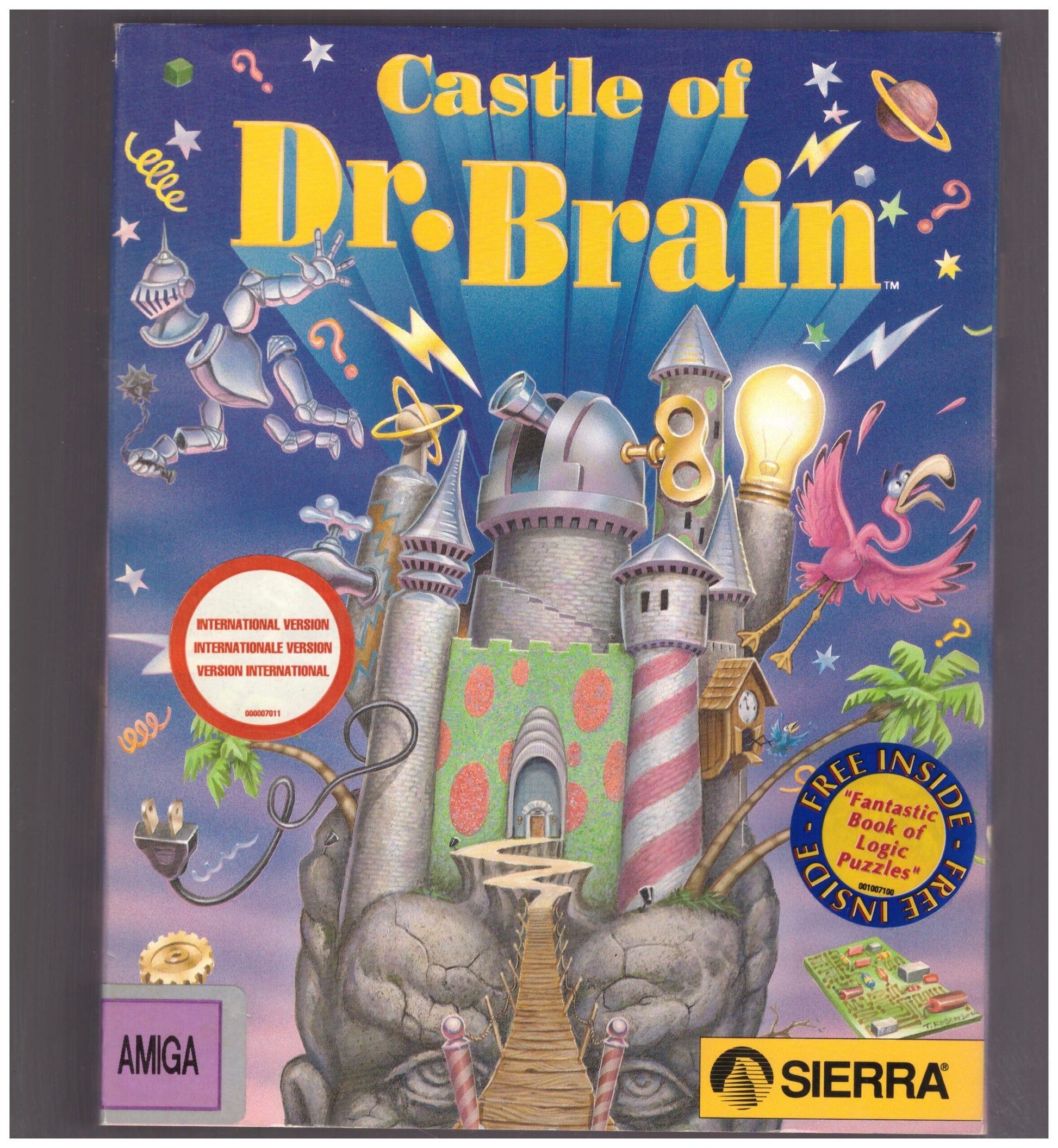 Castle Of Dr. Brain for Commodore Amiga from Sierra