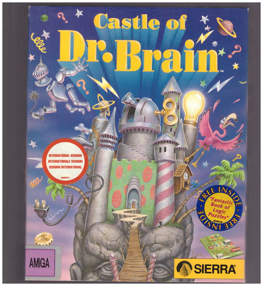 Castle Of Dr. Brain for Commodore Amiga from Sierra