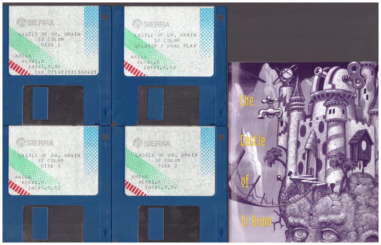 Castle Of Dr. Brain for Commodore Amiga from Sierra