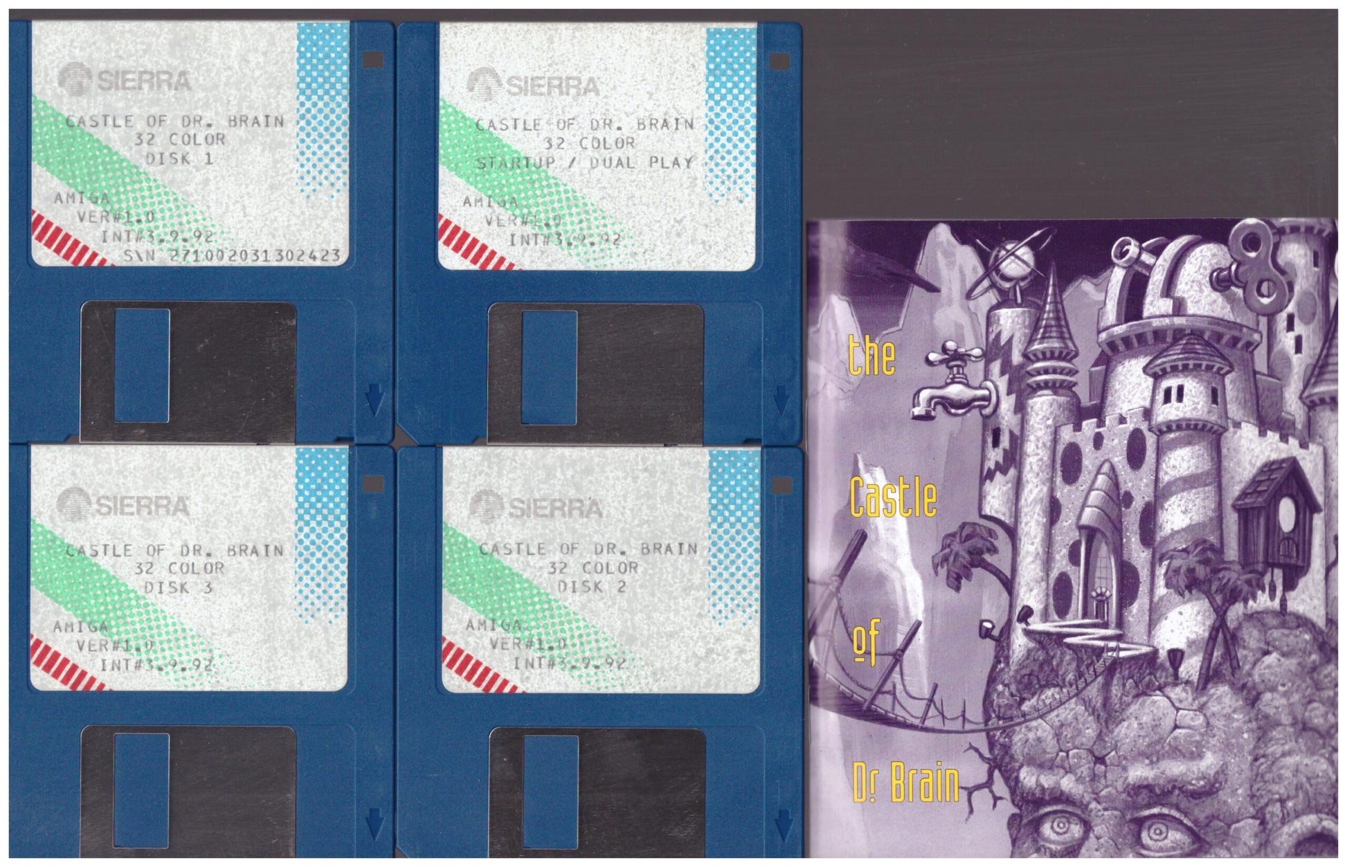 Castle Of Dr. Brain for Commodore Amiga from Sierra