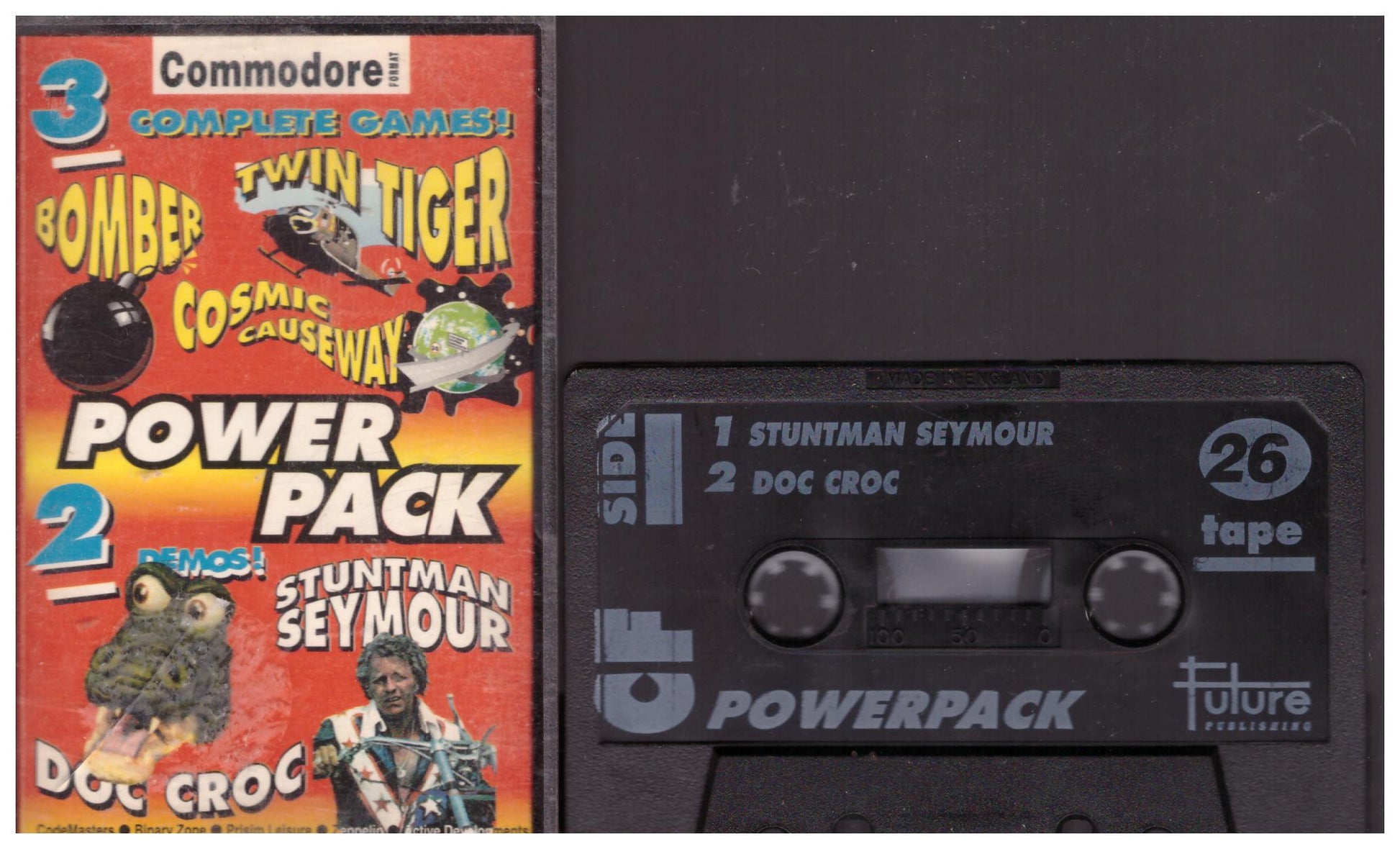 Commodore Format Tape 26 cassette for Commodore 64 computer vintage retro gaming
