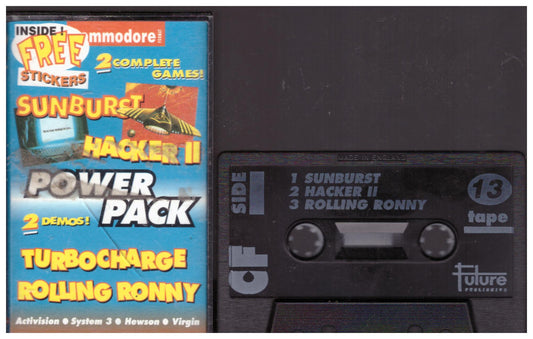 Commodore Format Tape 13 C64 retro gaming cassette