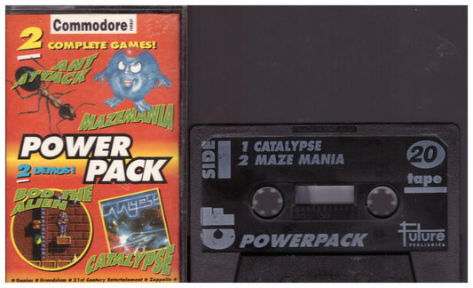 Commodore Format Tape 20 cassette for Commodore 64 computer vintage retro gaming