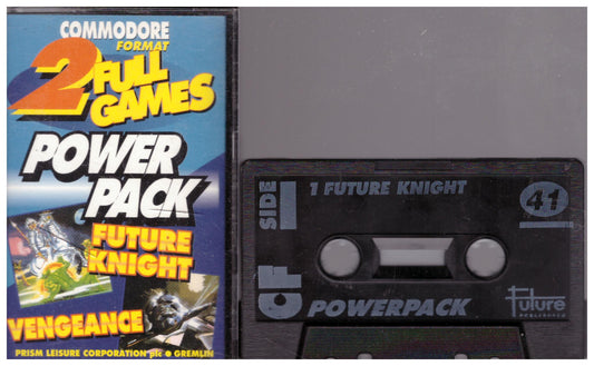 Original Commodore Format Tape 41 cassette for Commodore 64 retro gaming system