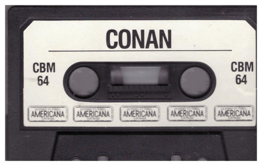 Conan Tape Only for Commodore 64 from Americana