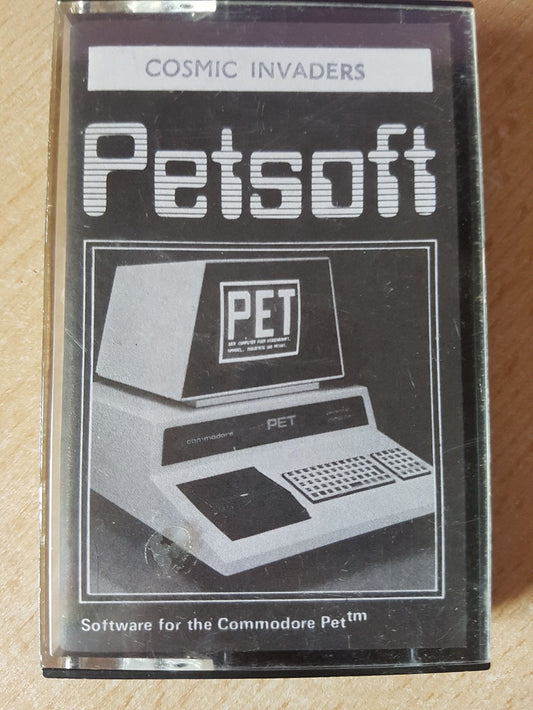 Cosmic Invaders for Commodore PET from Petsoft
