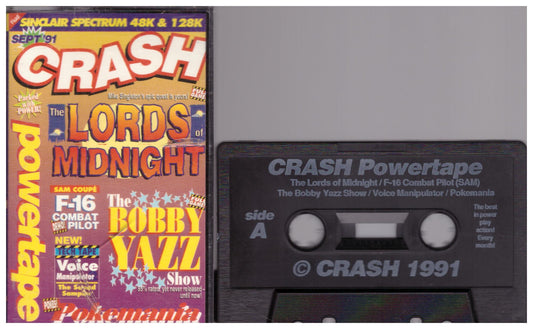 Crash Powertape September 1991 ZX Spectrum