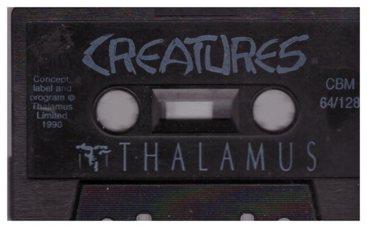 Creatures Tape Only for Commodore 64 from Thalamus