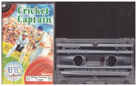 Cricket Captain C64 Hi-Tec Software