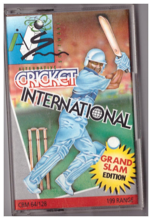 Cricket International for Commodore 64 from Alternative Software