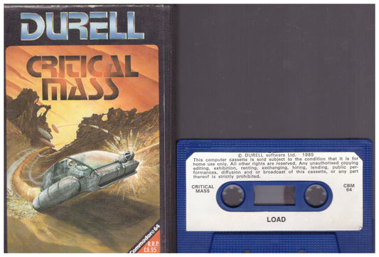 Critical Mass for Commodore 64 from Durell