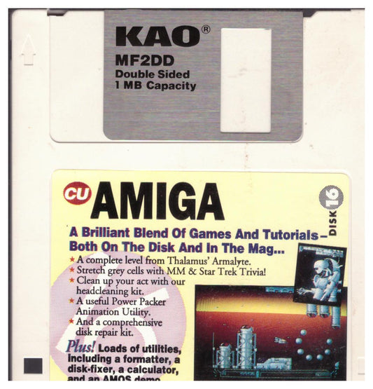 CU Amiga August 1991 Coverdisk 16 for Commodore Amiga