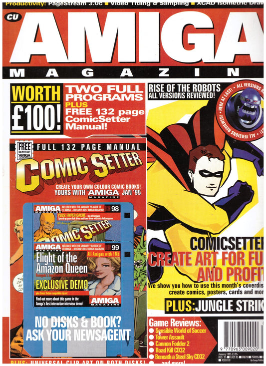 CU Amiga January 1995 Magazine