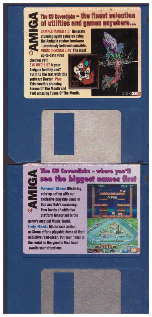 CU Amiga April 1992 Coverdisks 30/31 for Commodore Amiga