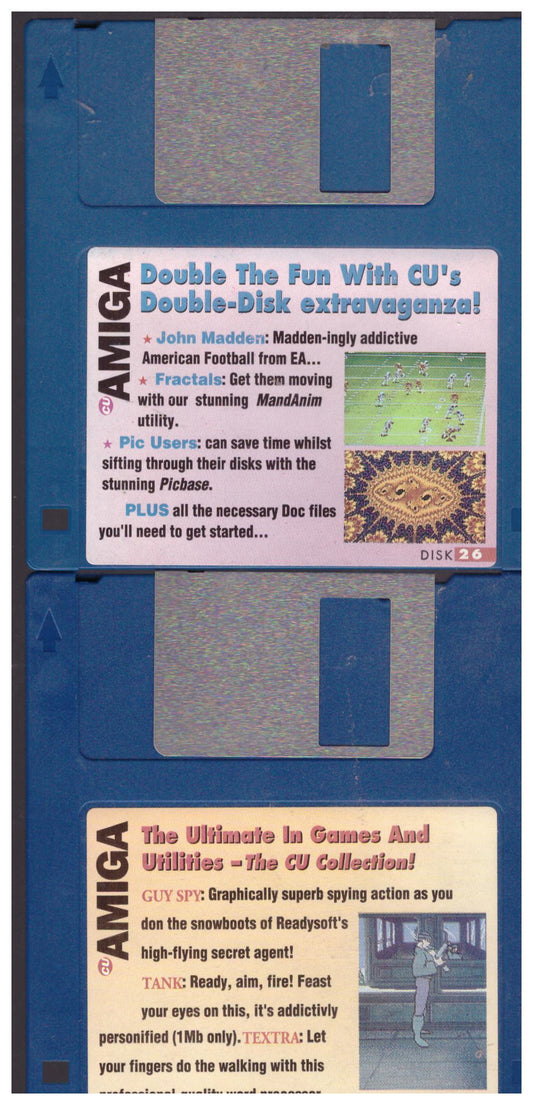 CU Amiga February 1992 Coverdisks 26/27 for Commodore Amiga