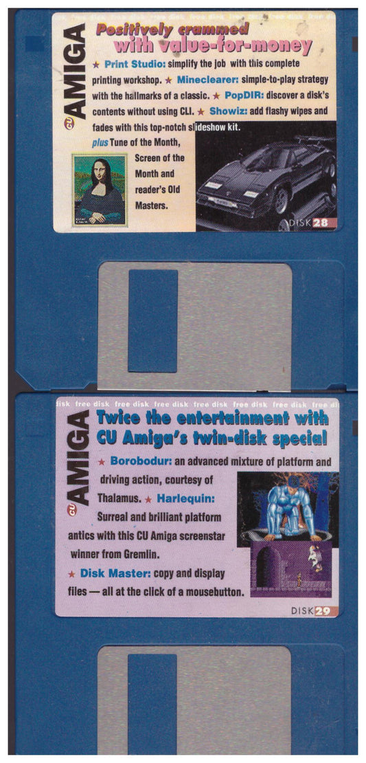CU Amiga March 1992 Coverdisks 28/29 for Commodore Amiga