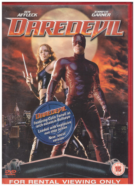 Daredevil DVD from 20th Century Fox Home Entertainment (FR-SGB 23789RDVD)